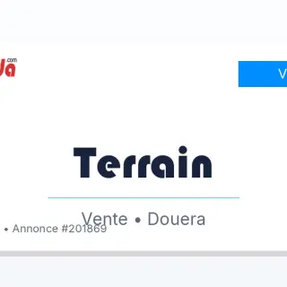 Vente Terrain