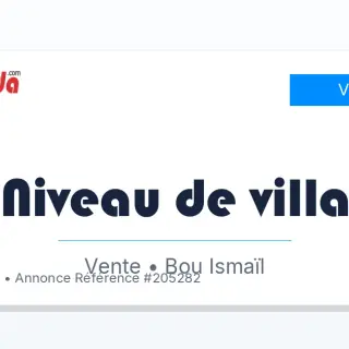 À vendre 2 Niveaux De Villa