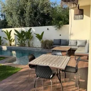À louer une belle villa s4 haut standing avec piscine a sousse — photo 2