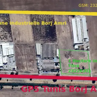 Terrain idsutriel sur gp5 borj amri — photo 3