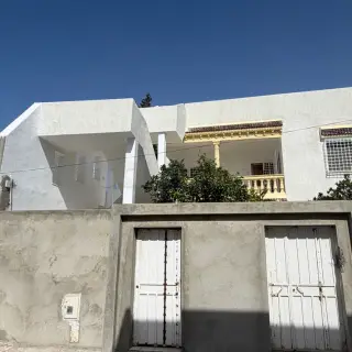 Furnished villa floor for rent in Denden-Cité El Amal