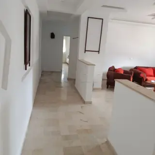 For rent furnished or unfurnished apartment in Ennkhilat