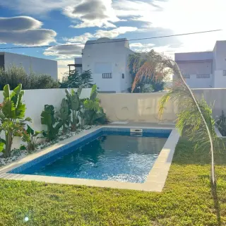 Villa S+4 neuve avec piscine à Sidi Jdidi, Hammamet — photo 2