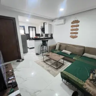 Appartement S+1 haut standing de 48,60 m² au 1er étage, Cité Wahat, L’Aouina