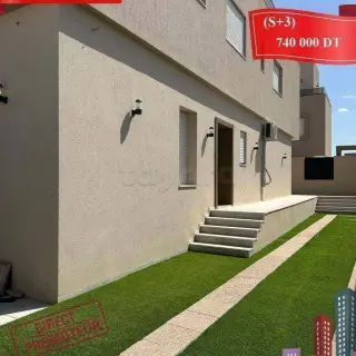 Rez-de-chaussée S+3 avec jardin, terrasse et piscine collective à Bouhsina El Ghazali — photo 2