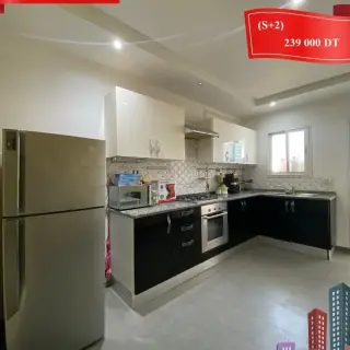 Appartement S+2 lumineux de 110 m² au sixième étage avec balcon, Sousse — photo 5