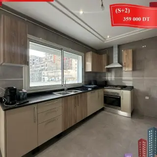 Appartement S+2 de 125 m² avec terrasse et parking en sous-sol à Sahloul 4 — photo 5
