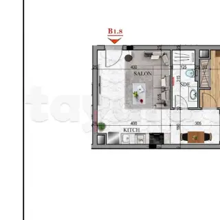 Résidence R+2 haut standing : appartements du S+1 au S+3 et duplex, La Soukra — photo 5