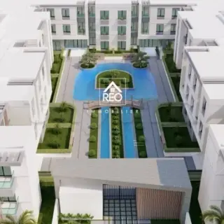 Résidence R+2 haut standing avec piscine, S+2 et S+3, La Nouvelle Soukra