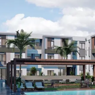 Résidence R+2 de prestige avec piscines, du S+1 au S+3, La Nouvelle Soukra